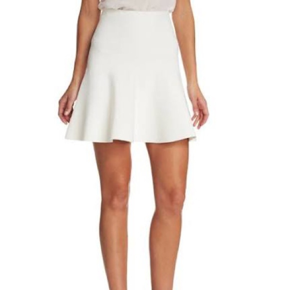 BCBGMaxazria “Amilya” Gardenia A-line Skirt SZ S